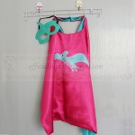 Pterosaur Cape with mask for Girl